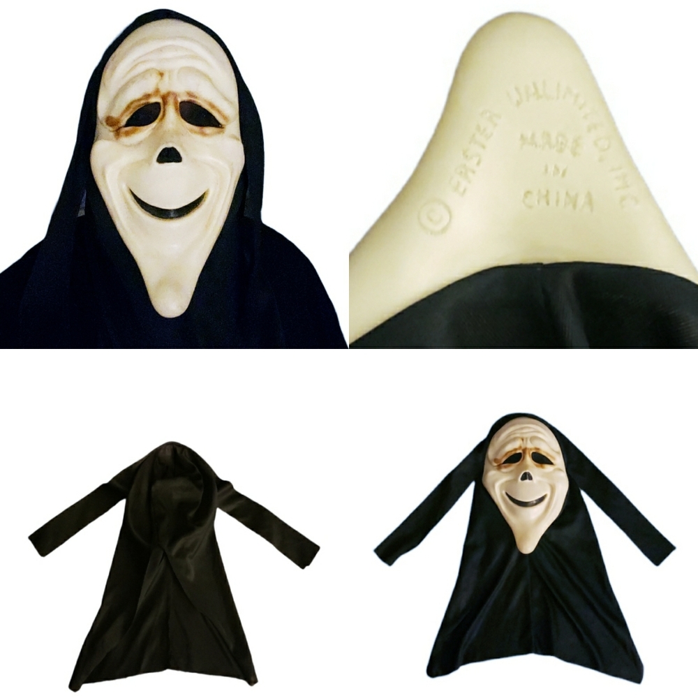 VTG Rare Scary Movie Scream Ghost Face Mask Hood "Stoned" Spoof Easter Unlimited
